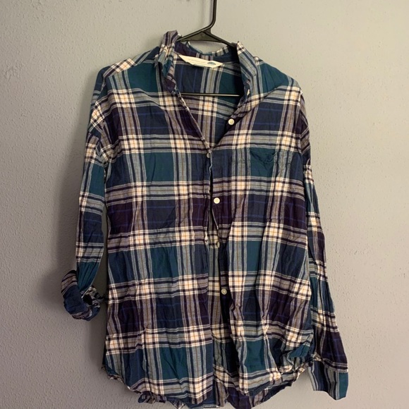 two for one old navy flannels - Women’s large - Picture 2 of 4